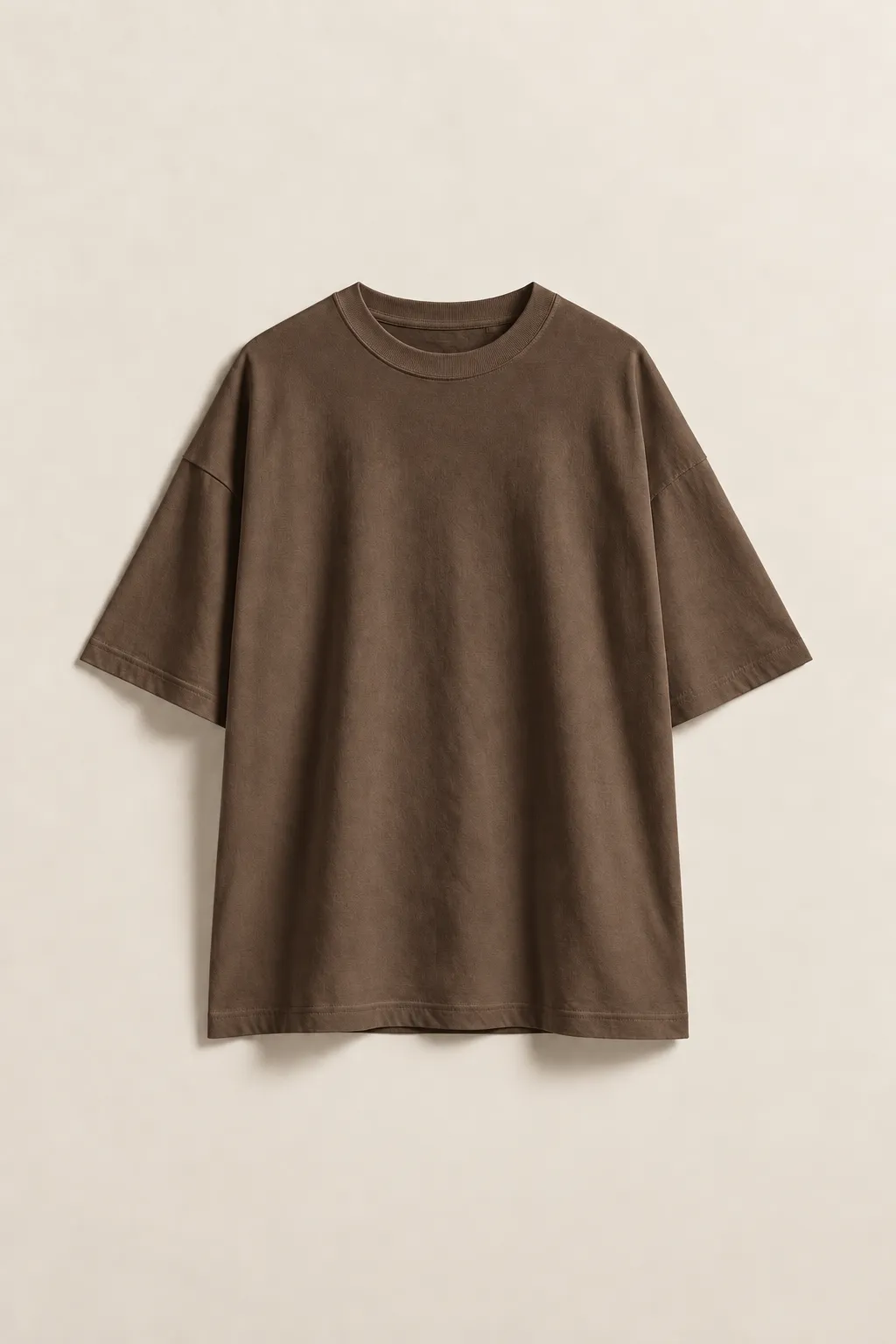 T-shirt Oversize, caffè