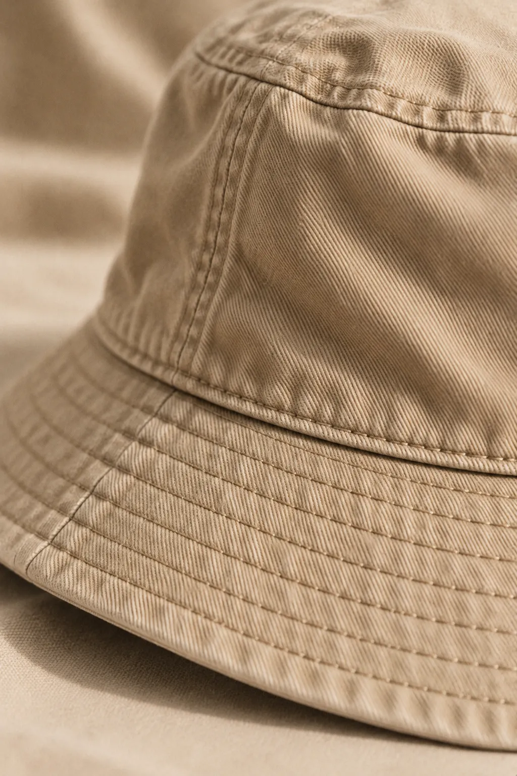 Bucket hat, dettaglio